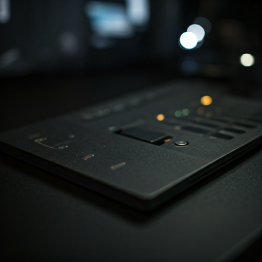 Yayın ekipmanı ve teknik kontrol konsolu